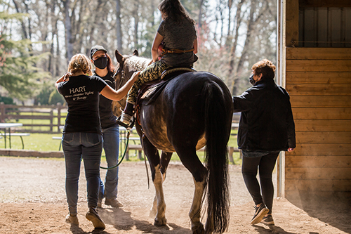 Horses Adaptive Riding and Therapy (HART)